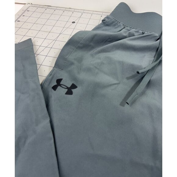 Under Armour Men’s Fitted Cold Gear Training Sweatpants Slate Gray Sz. M - Picture 4 of 5